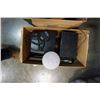 Image 2 : 2 BOXES OF SPEAKERS, TARP, ESTATE GOODS AND COLLECTABLES