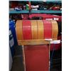 Image 2 : WOOD SLED WITH CUSHION