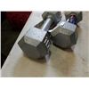 Image 2 : PAIR OF 10LB DUMBELLS