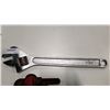 Image 2 : LARGE 24 INCH ADJUSTABLE WRENCH AND 24 INCH PIPE WRENCH