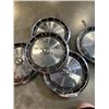 Image 2 : Set of 5 mustang hubcaps