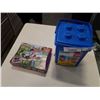 Image 1 : LEGO BASIC BIN 1615WITH SEALED BAGS AND LEGO FRIENDS SET