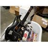 Image 2 : PLAYSTATION ONE WITH 4 CONTROLLERS AND PS2/PS3 GAMES AND GUITARS