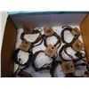 Image 2 : TRAY OF LEATHER BRACELETS