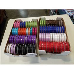 2 TRAYS OF RIBBONS