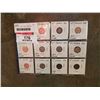 Image 1 : 11 CANADIAN SILVER DIMES 1960-1969