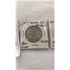 Image 2 : 2 CANADIAN SILVER 50 CENT COINS - 1950 TYPE I FULL DESIGN, 1950 TYPE II HALF DESIGN