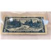 Image 8 : 3  1954 CANADIAN BILLS - 1 DOLLAR, 2 DOLLAR, 5 DOLLAR