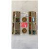 Image 8 : 2 FLYING SCOTSMAN 24K GOLD PLATE COINS AND 4  1950S TRAIN CARDS