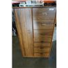Image 1 : 6 DRAWER WOOD WARDROBE
