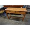 Image 1 : OAK 2 DRAWER SOFA TABLE