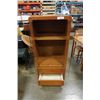 Image 2 : OAK GLASS DOOR CABINET