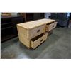 Image 3 : WICKER 4 DRAWER DRESSER