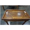 Image 3 : INLAID WOOD ENDTABLE