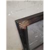 Image 2 : DECORATIVE FRAMED BEVELLED MIRROR