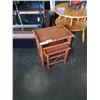 Image 2 : 2 BAMBOO NESTING TABLES