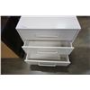 Image 2 : WHITE 3 DRAWER DRESSER