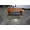 Image 1 : SMALL WOOD COFFEE TABLE