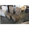 Image 2 : 2 WOVEN CHAIRS