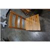 Image 2 : PINE DINING TABLE WITH 4 CHAIRS