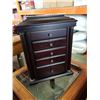 Image 2 : BOMBAY MAHOGANY JEWELRY BOX