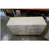 Image 2 : WHITE 6 DRAWER DRESSER AND 2 DRAWER NIGHTSTAND