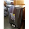 Image 2 : 40L STAINLESS WASTE BIN