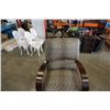 Image 2 : RECLINING UPHOLSTERED CHAIR