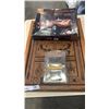 Image 1 : MERCEDES BENZ ART FIGURE, TEACH CZECH TAPES AND WOOD CARVED ART