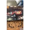 Image 3 : MERCEDES BENZ ART FIGURE, TEACH CZECH TAPES AND WOOD CARVED ART
