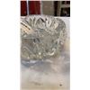 Image 8 : CUT PRESSED CRYSTAL BASKET AND CRYSTAL ASH TRAY