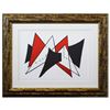 Image 1 : Alexander Calder- Lithograph "DLM141 - Triangles rouges"