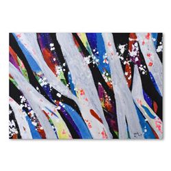Jenik Cook, Original Acrylic Painting on Gallery Wrapped Canvas (46" x 32"), Hand Singed with Letter