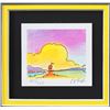 Image 2 : Peter Max- Original Lithograph "Sailboat on the Horizon (Mini Series)"