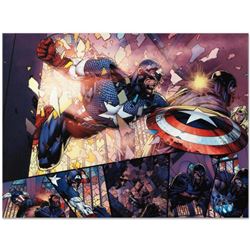 Marvel Comics "Ultimatum #4" Numbered Limited Edition Giclee on Canvas by David Finch with COA.