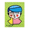 Image 1 : Romero Britto "Grant" Hand Signed Limited Edition Giclee on Canvas; Authenticated