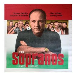 Steve Kaufman (1960-2010), "The Sopranos" Hand Signed and Numbered Limited Edition Hand Pulled silks