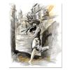 Image 1 : Lena Sotskova, "In Love" Mixed Media Original Painting, Hand Signed and with COA.