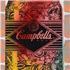 Image 2 : Steve Kaufman (1960-2010), "Campbell's Soup" Hand Painted Limited Edition Silkscreen on Canvas, TP N