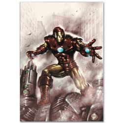 Marvel Comics "Indomitable Iron Man #1" Numbered Limited Edition Giclee on Canvas by Lucio Parrillo 