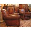 Image 1 : Pair of 1930's Leather Club Chairs #1444226