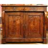 Image 1 : French Restoration Period Solid Walnut Buffet #1444231