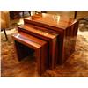 Image 1 : Art Deco Rosewood Nesting Tables #1444232