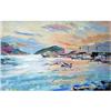 Image 1 : "Bay. Budva" oil in impressionism style #1444344