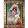 Image 1 : Magnificent Oil on Canvas Painting, Española #1444620