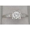 Image 1 : Platinum and Diamond Ring #1444626