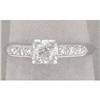Image 1 : Diamond , Platinum  Ring #1444632