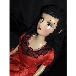 RARE Antique BOUDOIR BED DOLL BRIDE Million $ #1465672