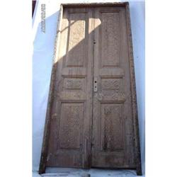 Double Entry Beech Pine Moorish Doors #1465701