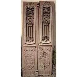 Antique Colonial French Entry Doors #1465705